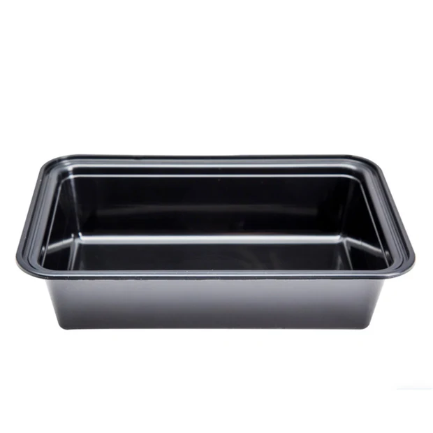 Rectangle Container 32oz Black
